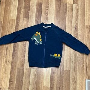 Zippered Dinosaur Sweatshirt 5T